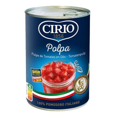 Cirio Pulpe de Tomate en dés, 400g