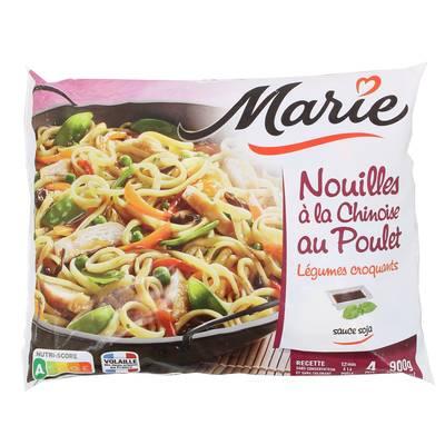 Marie - Nouilles à la chinoise au poulet et légumes croquants