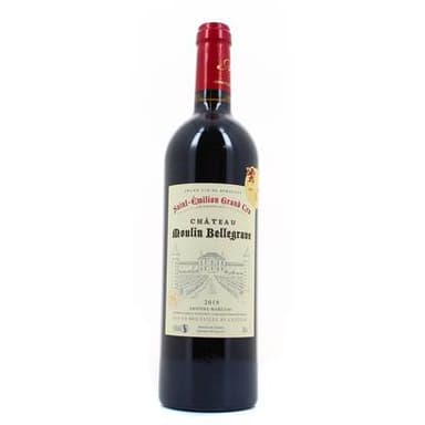 Saint Emilion Grand Cru AOC Château Moulin de Belgrave, 75cl
