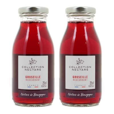 Nectars de Bourgogne Nectar de Groseille de Bourgogne, Lot de 2x25cl