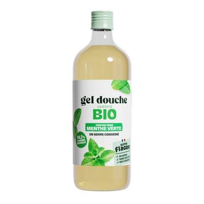 Super Flacon Gel douche menthe recharge, 1L