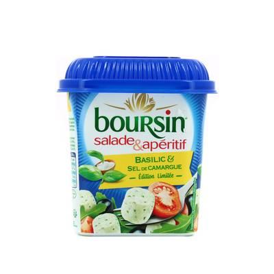 3073781132618 - Boursin - Fromage Basilic et Sel de Camargue 