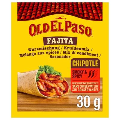 Old el Paso Mélange d'Epices Fajita Chipotle Smoky & Spicy, 30g
