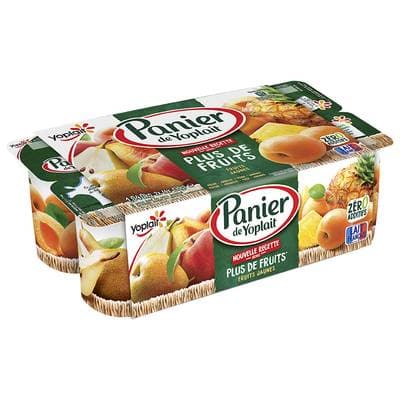3329770063518 - Panier de Yoplait - Yaourt Fruits jaunes 