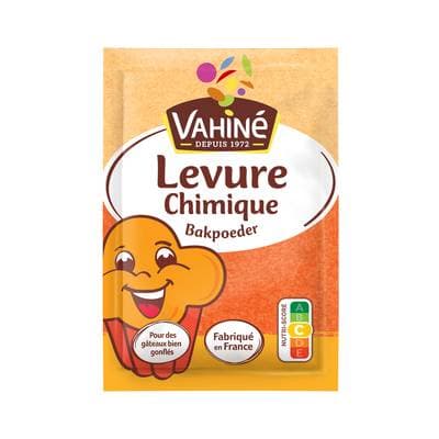 Vahine Levure chimique, poudre à lever, 5x11g