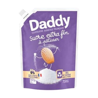 Daddy Sucre Fin Patisser, 750g