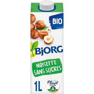 Bjorg Noisette Sans Sucre Boisson Végétale Bio, 1L