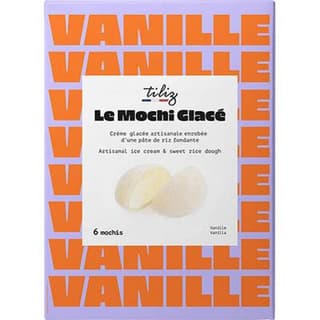 Tiliz Mochi glacé vanille de Madagascar, 210g