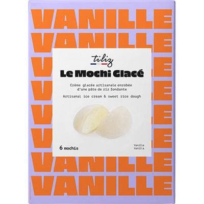 Tiliz Mochi glacé vanille de Madagascar, 210g