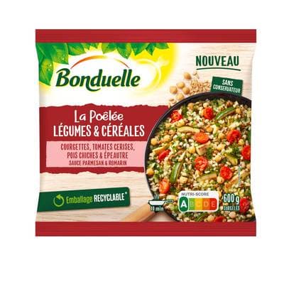 Bonduelle Poêlée légumes et céréales, 600g