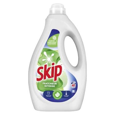 Skip Lessive liquide Fraîcheur Intense, 1,68L