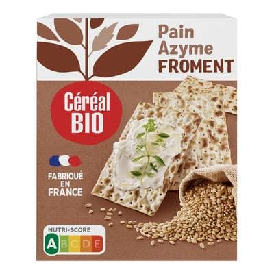 Céréal Bio Pain Azyme au Froment Bio, 200g