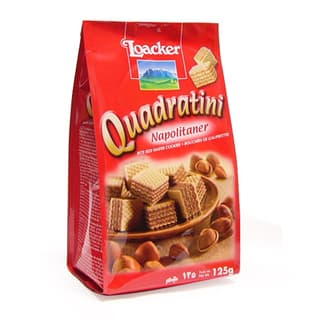 Loacker Quadratini crème de noisette, 125g
