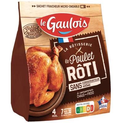 Le Gaulois Poulet Entier Rôti, 1,05kg