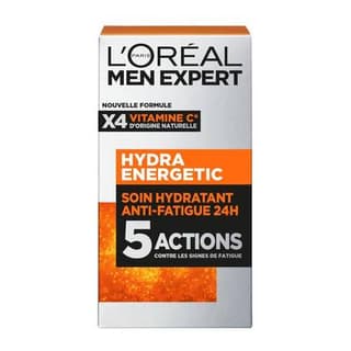 Men Expert Soin Visage Anti-fatigue Vitamine C Hydratant, 50ml