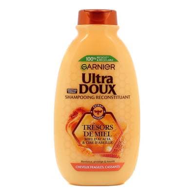Garnier - Ultra Doux Shampooing Reconstituant Trésors de Miel, 250ml