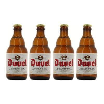 Duvel Bière blonde 8.5°, Lot de 4x33cl