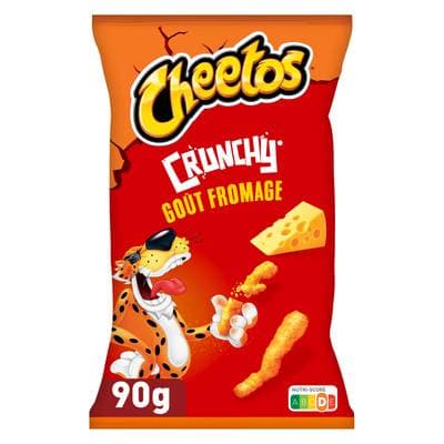 Cheetos Crunchy goût fromage, 90g