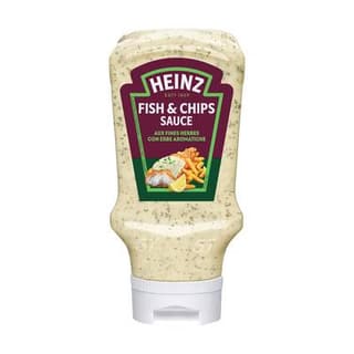 Heinz Sauce Fish and Chips aux fines herbes en flacon souple Squeeze Top Down, 220g
