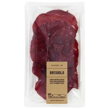 Prima Vera Bresaola Bio, 8 tranches - 70g tranches