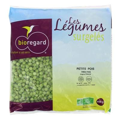 Bioregard Petits pois très fins bio, 600g