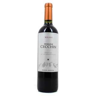 Argentine Domaine Cecchin cépage Malbec, 75cl