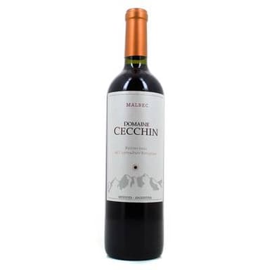 Argentine Domaine Cecchin cépage Malbec, 75cl
