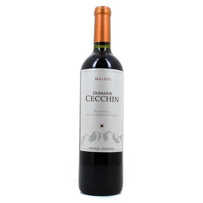 Argentine Domaine Cecchin cépage Malbec, 75cl