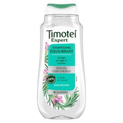 Timotei Shampoing Équilibrant Soin du Cuir Chevelu Huile de Romarin, 250ml