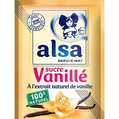 Alsa Sucre vanillé, 12x7,5g