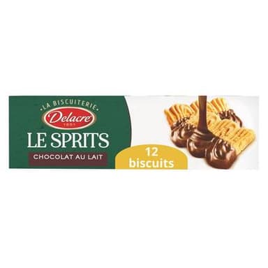 Delacre Sprits Chocolat au Lait, 200g