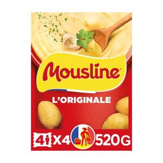 Mousline Purée Nature, 520g