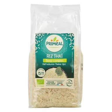 Priméal Riz Thai 1/2 Complet, Bio, 500g