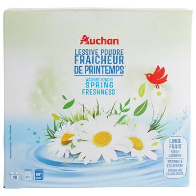 3596710521319 - Auchan - Lessive en poudre Fraicheur