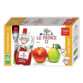 Thomas Le Prince Compote Gourde Pomme Poire Bio, 800g