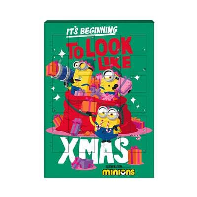 BIP Calendrier de l'avent Minions chocolat au lait, 75g