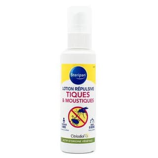 Steripan Lotion répulsive tique & moustique, 100ml