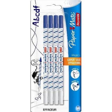 Papermate Effaceurs réécriveurs magic plus, 4  effaceurs