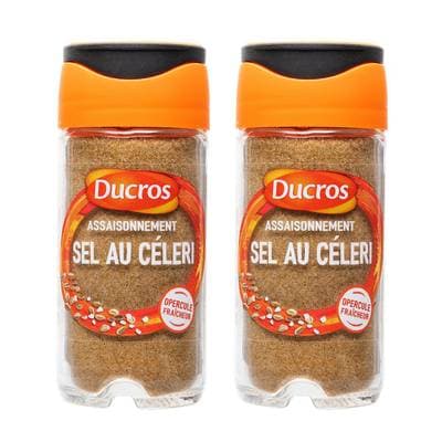 Ducros Sel au céleri, Lot de 2x95g