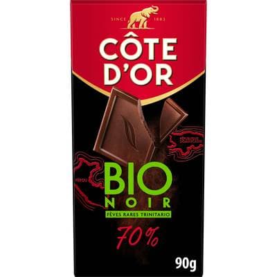 Côte d'Or Chocolat noir bio 70% de cacao, 90g