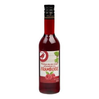 Auchan Vinaigre de vin aromatisé à la framboise, 50cl