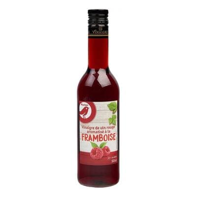 Auchan Vinaigre de vin aromatisé à la framboise, 50cl