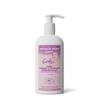 Energie Fruit Masque et soin 2en1 à la coco et au beurre de karité Bio, 300ml