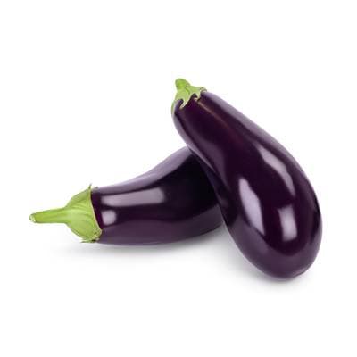 Prodiva  Aubergine Bio, Barquette de 2 pièces