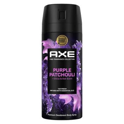 Axe Déodorant spray Homme Premium Purple Patchouli 72h Fresh, 150ml