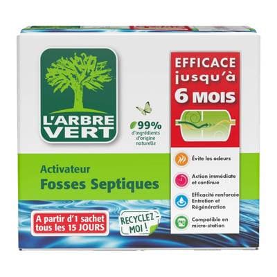L'arbre Vert Activateur biologique pour fosses septiques, 420g