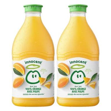 innocent Jus d'Orange Avec Pulpe, Lot de 2x1,5L