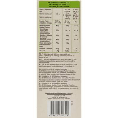 3596710307319 - Auchan BIO - Pain grillé à la farine complète bio