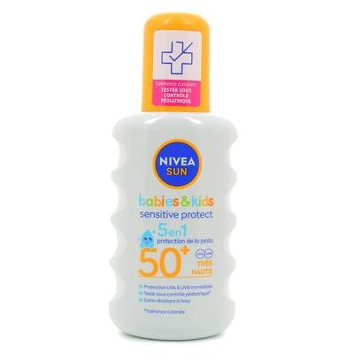 Nivea sun Spray solaire sensitive Babies & kids FPS 50+, 200ml