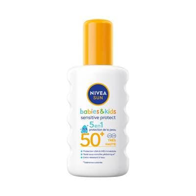Nivea sun Spray solaire sensitive Babies & kids FPS 50+, 200ml